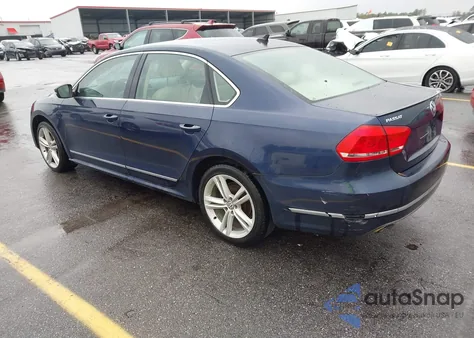 2014 Volkswagen Passat 2.0L Tdi Sel Premium из США, поврежденный, VIN 1VWCN7A36EC117794